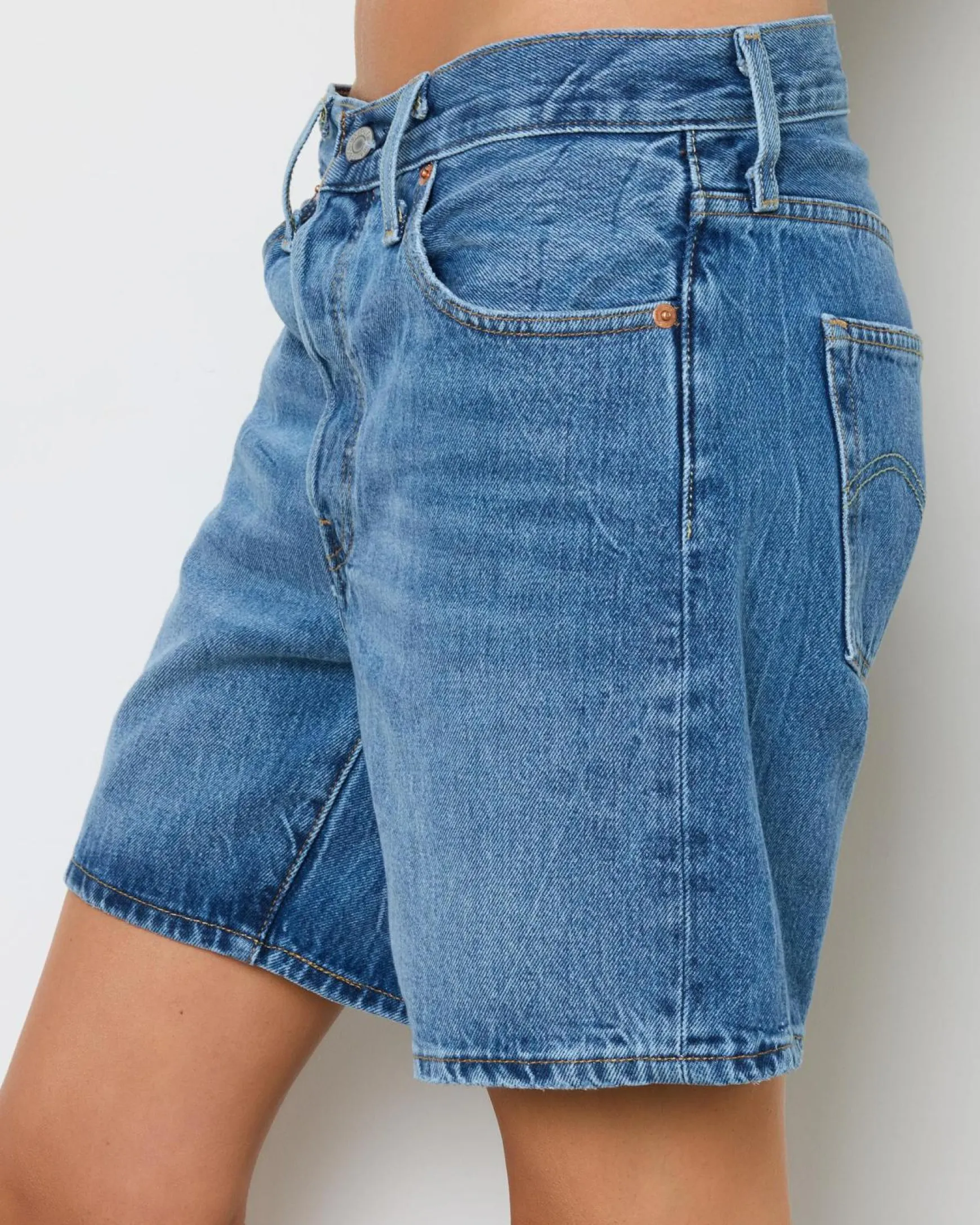 501® Mid Thigh Denim Shorts