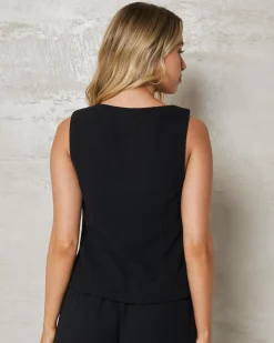 Adi Dallis Tie Front Vest