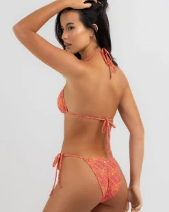 Adia Paisley Gathered Tie Side Itsy Bikini Bottom