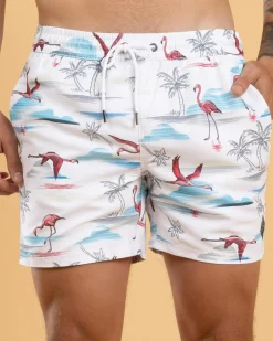 Alcove Elastic Waist Board Shorts
