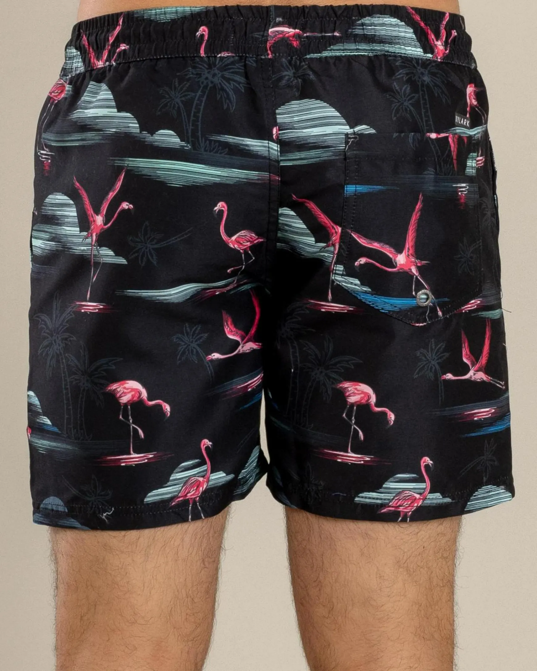 Alcove Elastic Waist Board Shorts