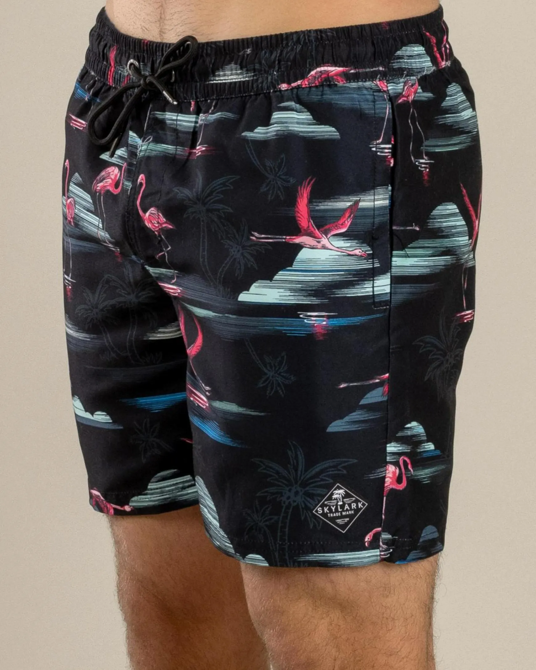 Alcove Elastic Waist Board Shorts