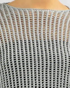 Alexa Crochet Long Sleeve Top