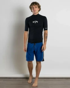 All Day Arch Short Sleeve Rash Vest