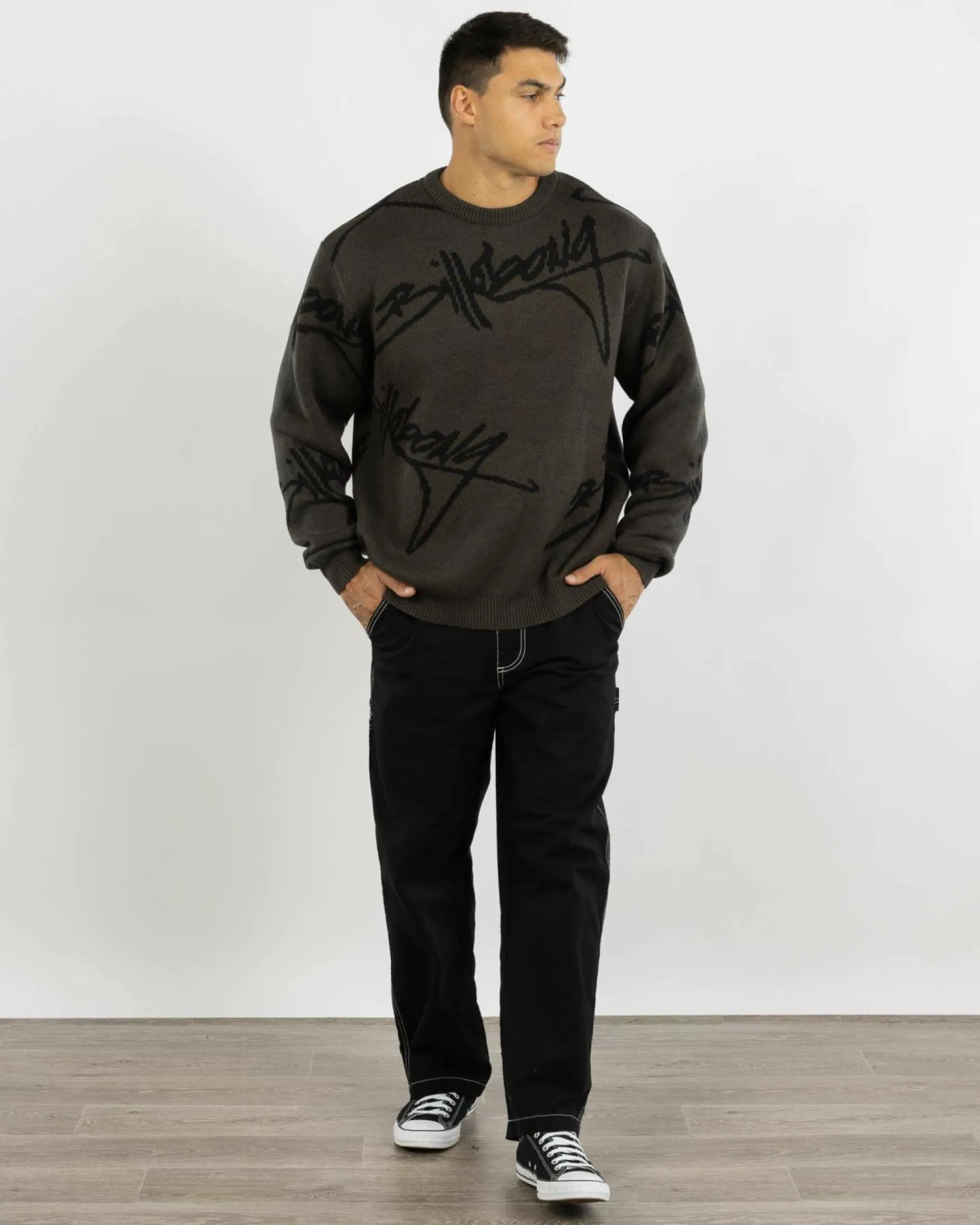 All Over Sweater Knit Jumper