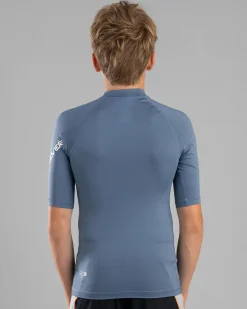 All Time Boy's Short Sleeve Rash Vest