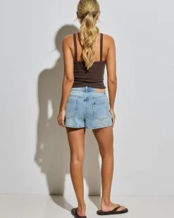 Allegra Denim Skort