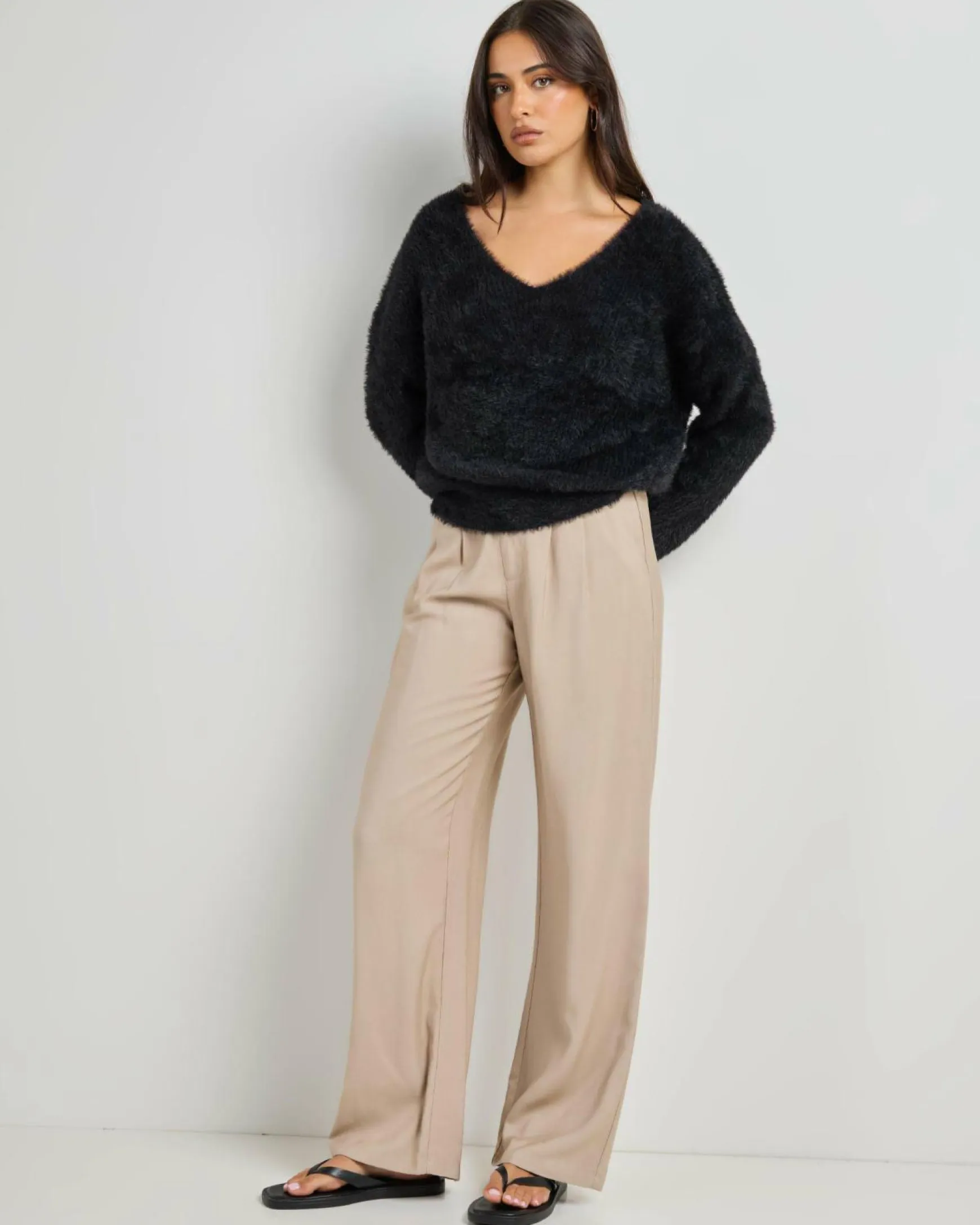 Amara V Neck Knit Jumper