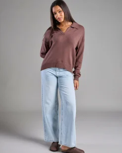 Anthea Polo Collar Knit Jumper