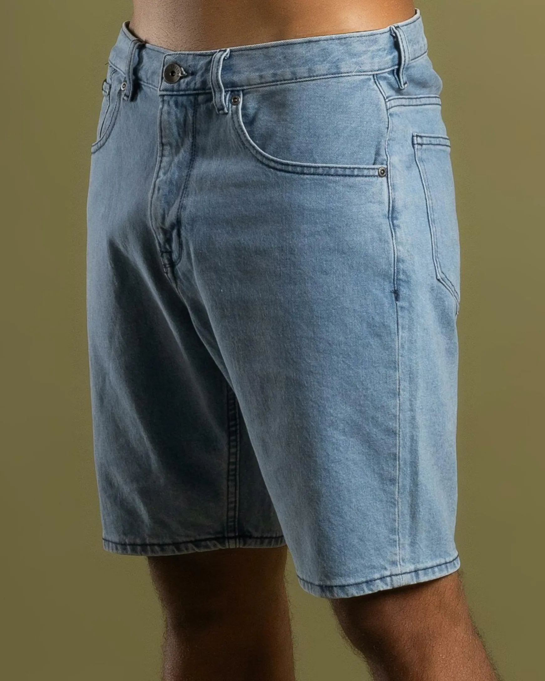 Aqua Cult Aged Denim Shorts