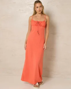 Austin Gathered Maxi Dress