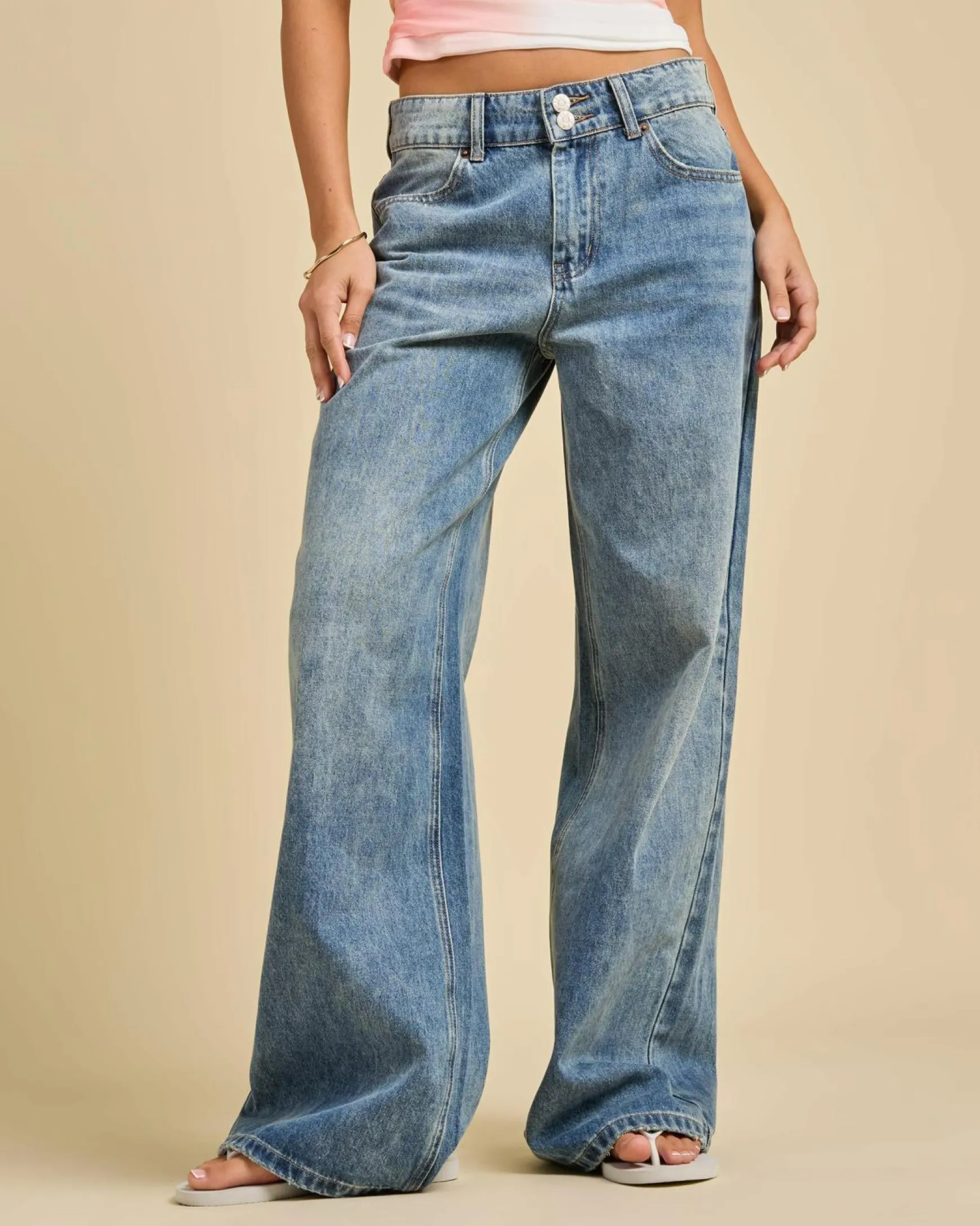 Austin Wide Leg Jeans