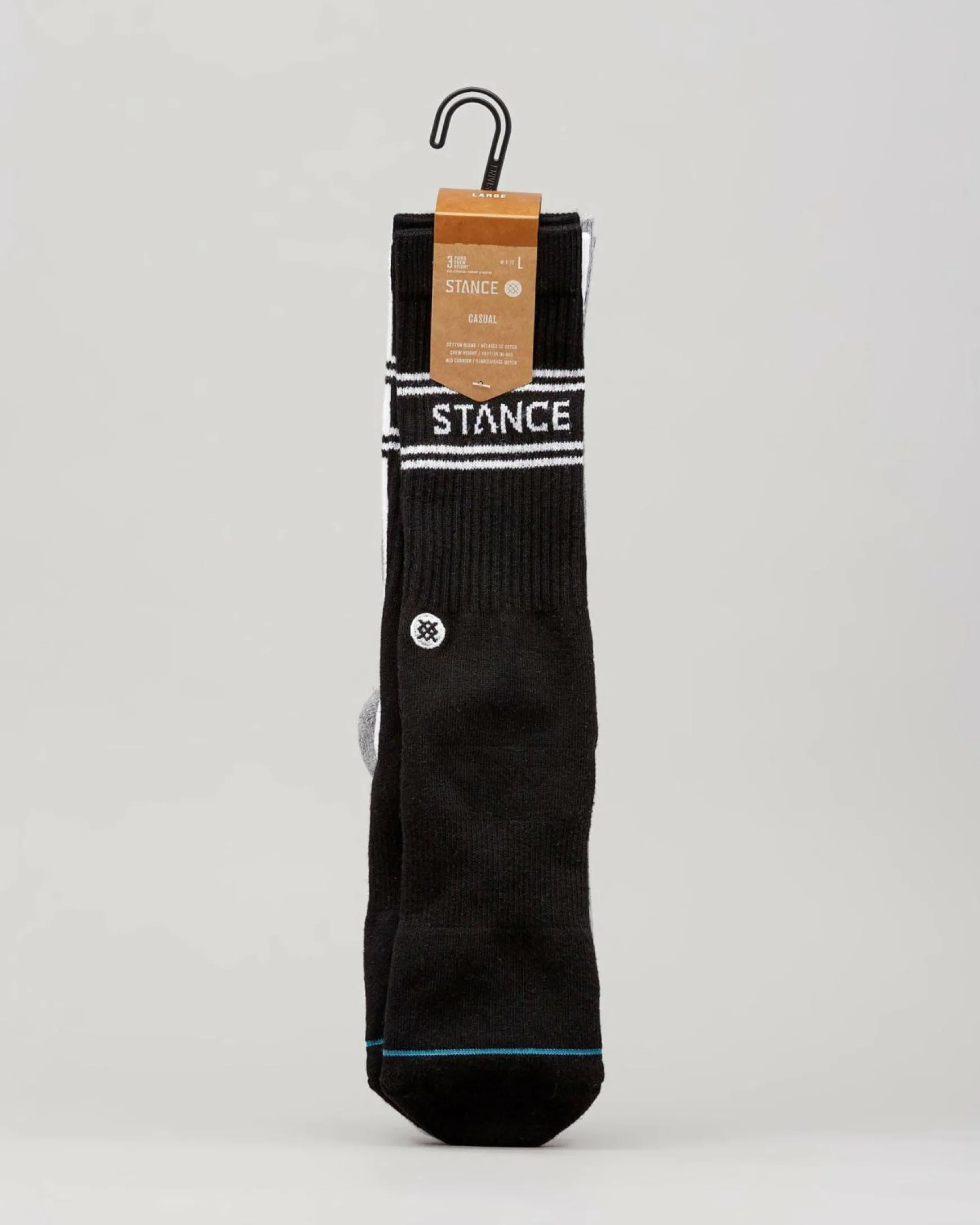 Basic Crew Socks 3 Pack
