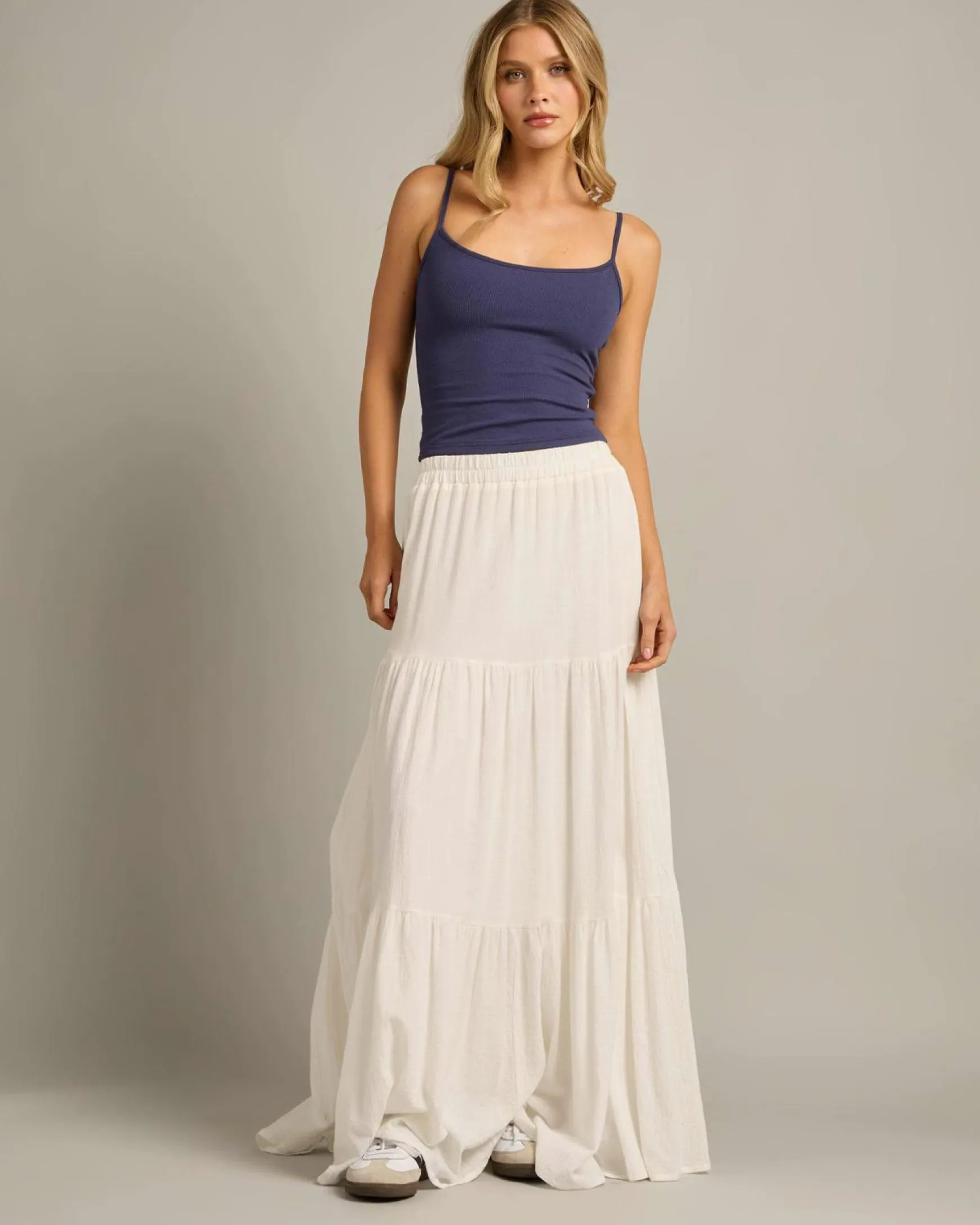 Basic Fine Rib Cami Top