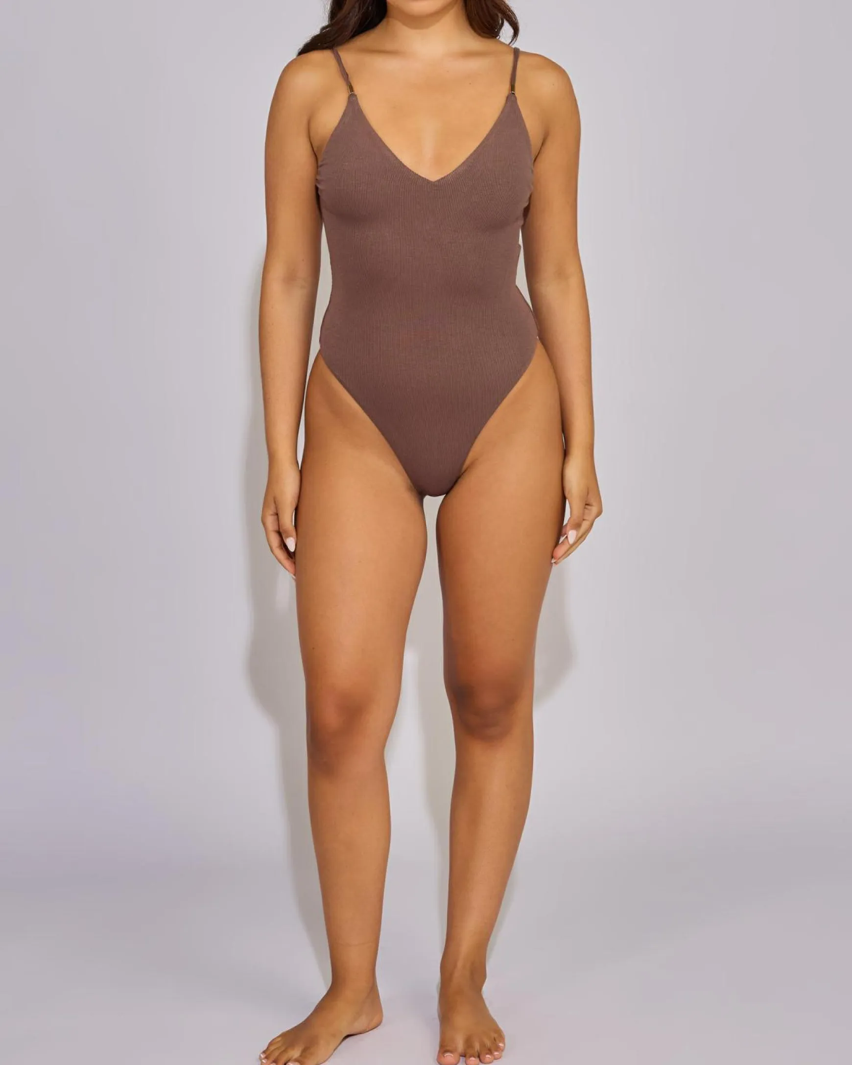 Basic V Neck Bodysuit