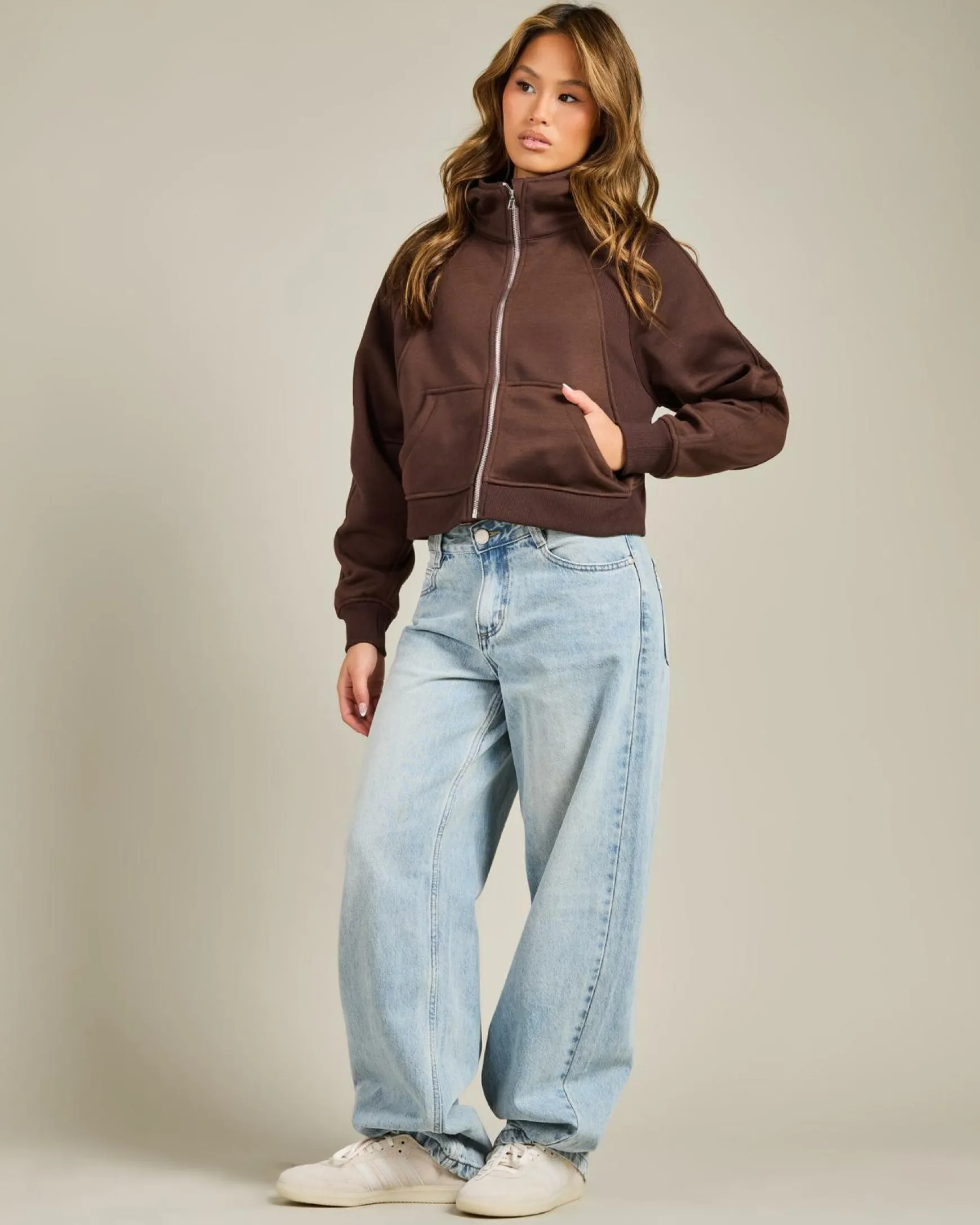 Bennie Zip Hoodie