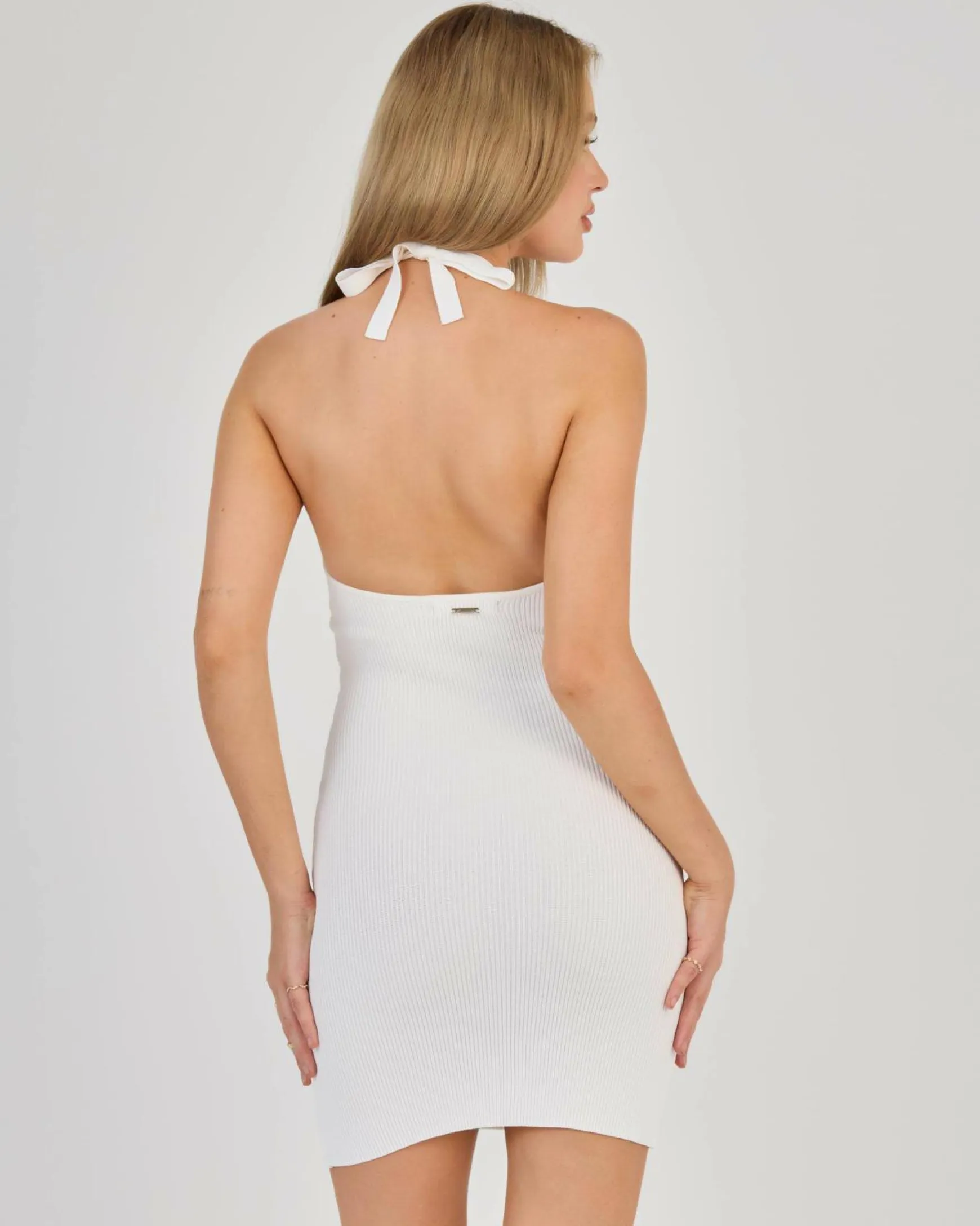 Bianca Halter Knit Dress