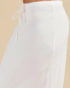 Bias Cut Maxi Skirt