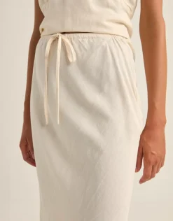Bias Cut Maxi Skirt