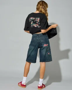 Billie Low Rise Carpenter Shorts