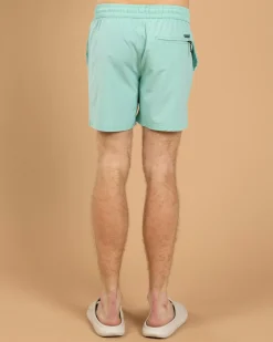 Bind Elastic Waist Shorts