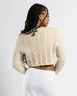 Bookworm Cable Knit Jumper