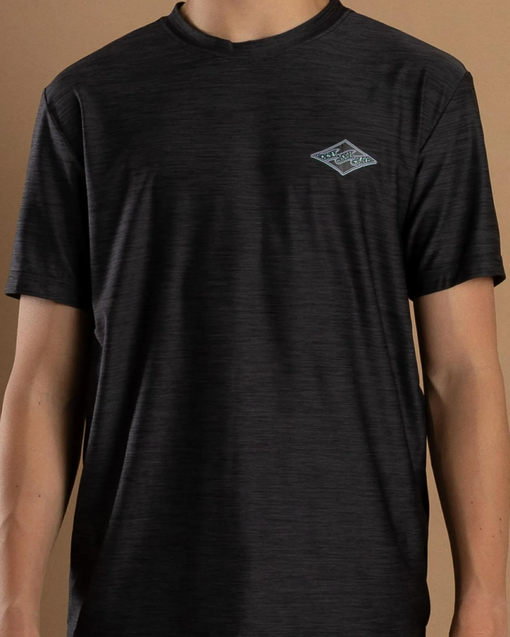 Boys' Diamond Shoreline Short Sleeve Rash Vest