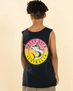 Boys' Evaded Muscle Tank