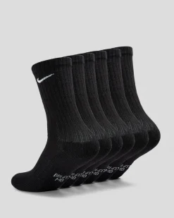 Boys' Everyday Crew Socks 6 Pack