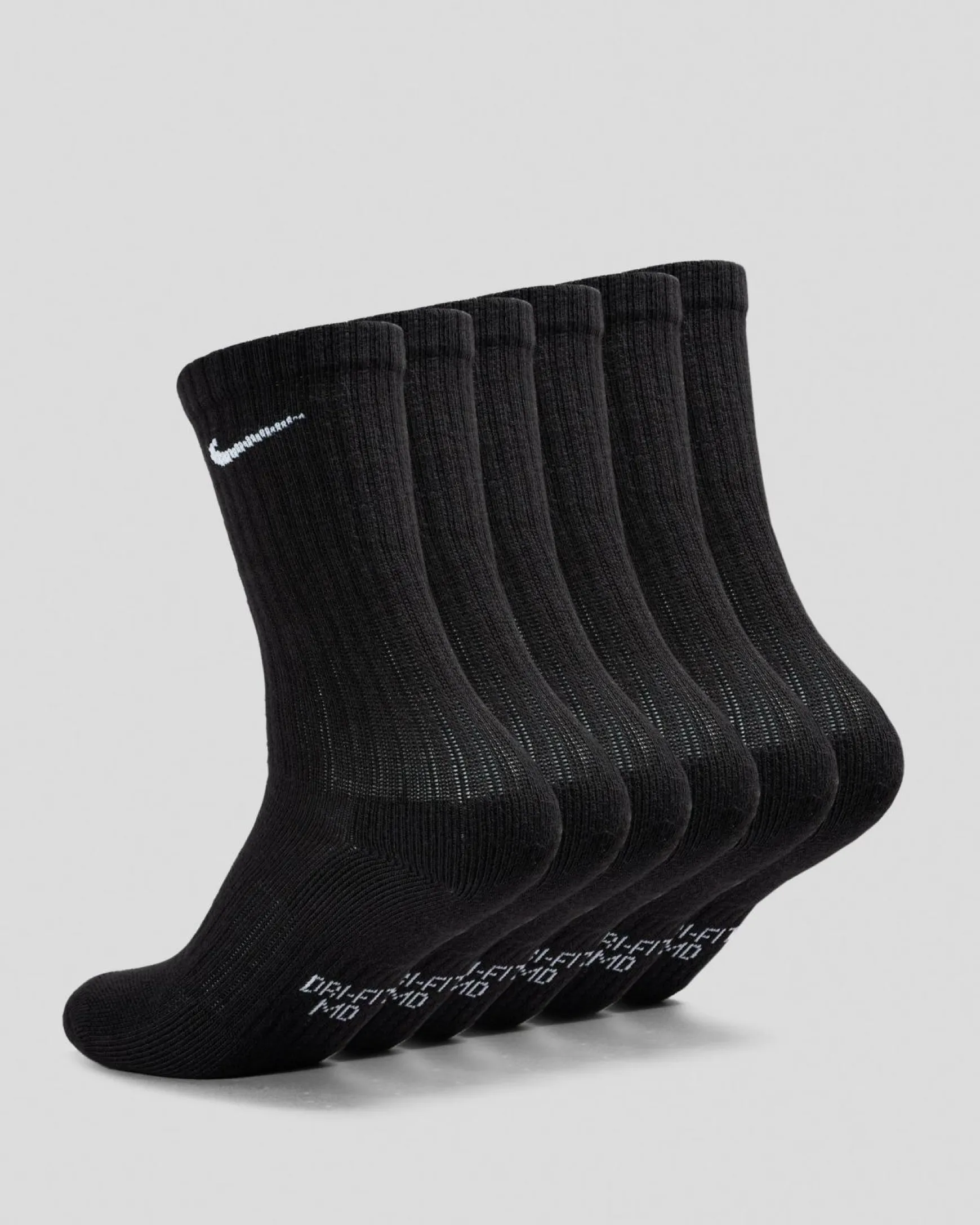 Boys' Everyday Crew Socks 6 Pack