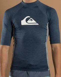 Boys' Everyday UPF50 Comp Short Sleeve Rash Vest