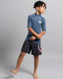 Boys' Everyday UPF50 Short Sleeve Rash Vest