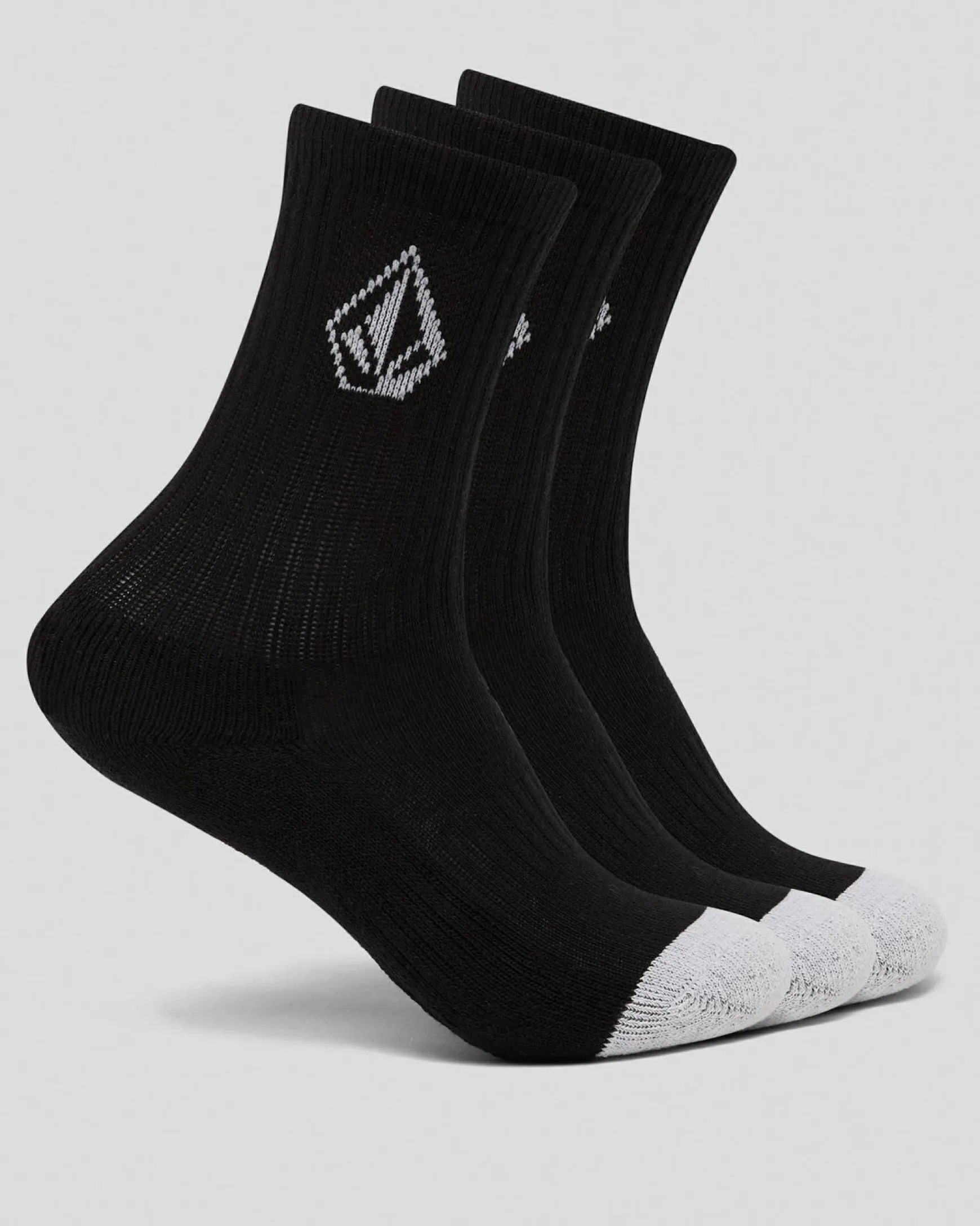 Boys' Full Stone Socks 3 Pack
