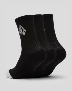 Boys' Full Stone Socks 3 Pack