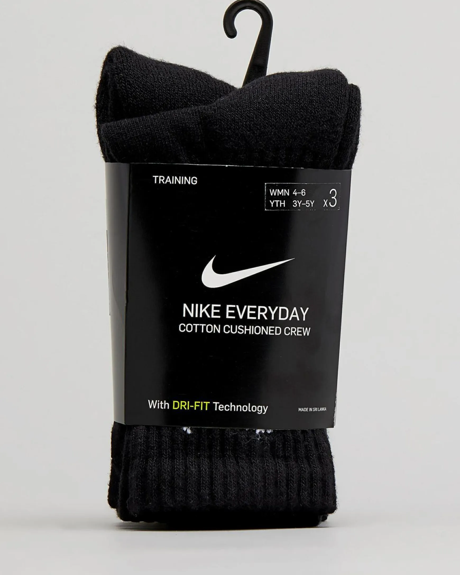 Boys' Perfect Cushion Crew Trail Socks 3 Pack
