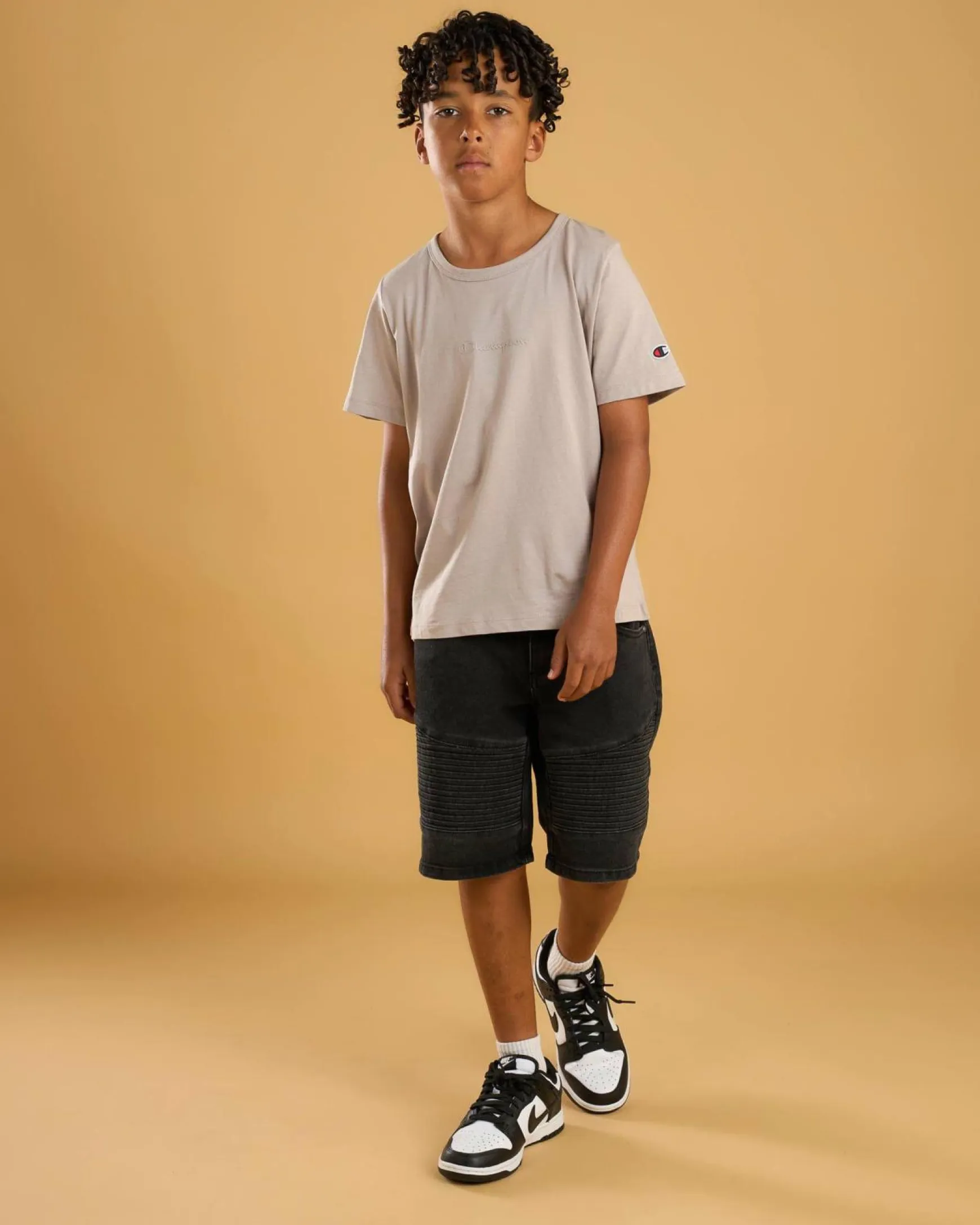 Boys' Tonal Script T-Shirt