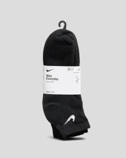 Boys' Training Ankle Socks 3 Pack
