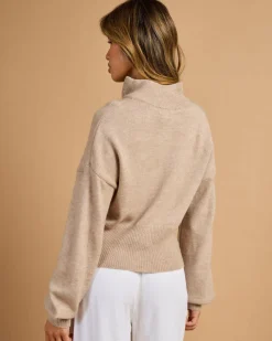 Briana Zip Knit Jumper