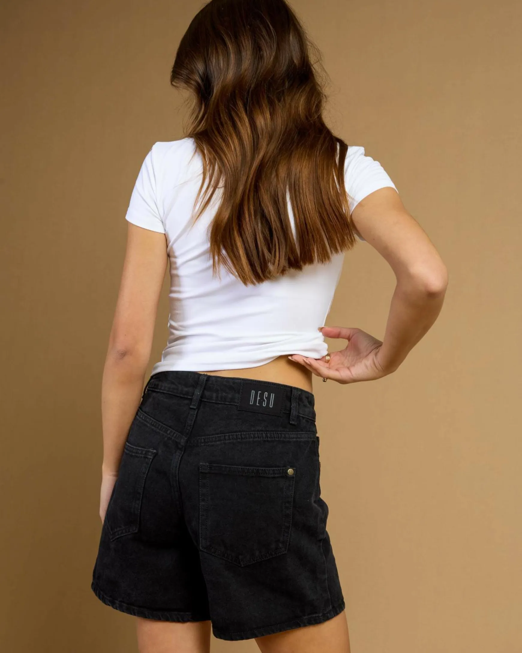 Byron Mid Denim Shorts