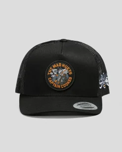 Captain Cooked Twill Trucker Cap