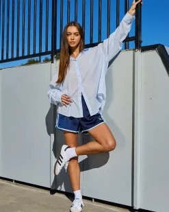 Carlie Stripe Long Sleeve Shirt