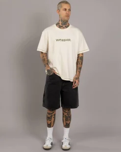 Carpenter Jean Shorts