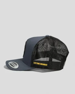 Caught Fk All Twill Trucker Cap