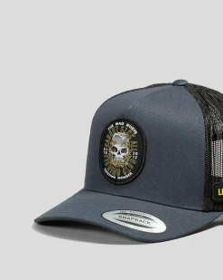 Caught Fk All Twill Trucker Cap
