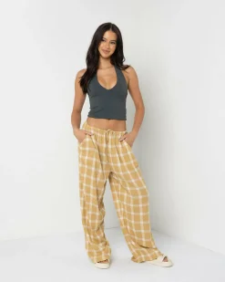 Checked Out Beach Pants