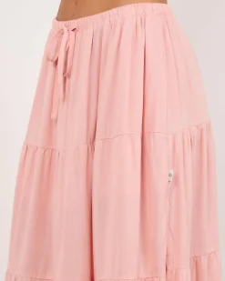 Classic Tiered Maxi Skirt