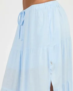 Classic Tiered Maxi Skirt