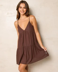 Classic Tiered Mini Dress