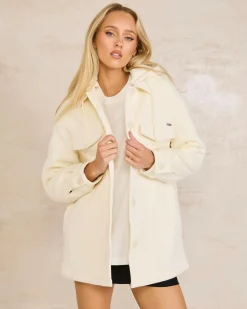 Claudia Hooded Shacket