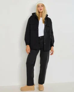 Claudia Hooded Shacket